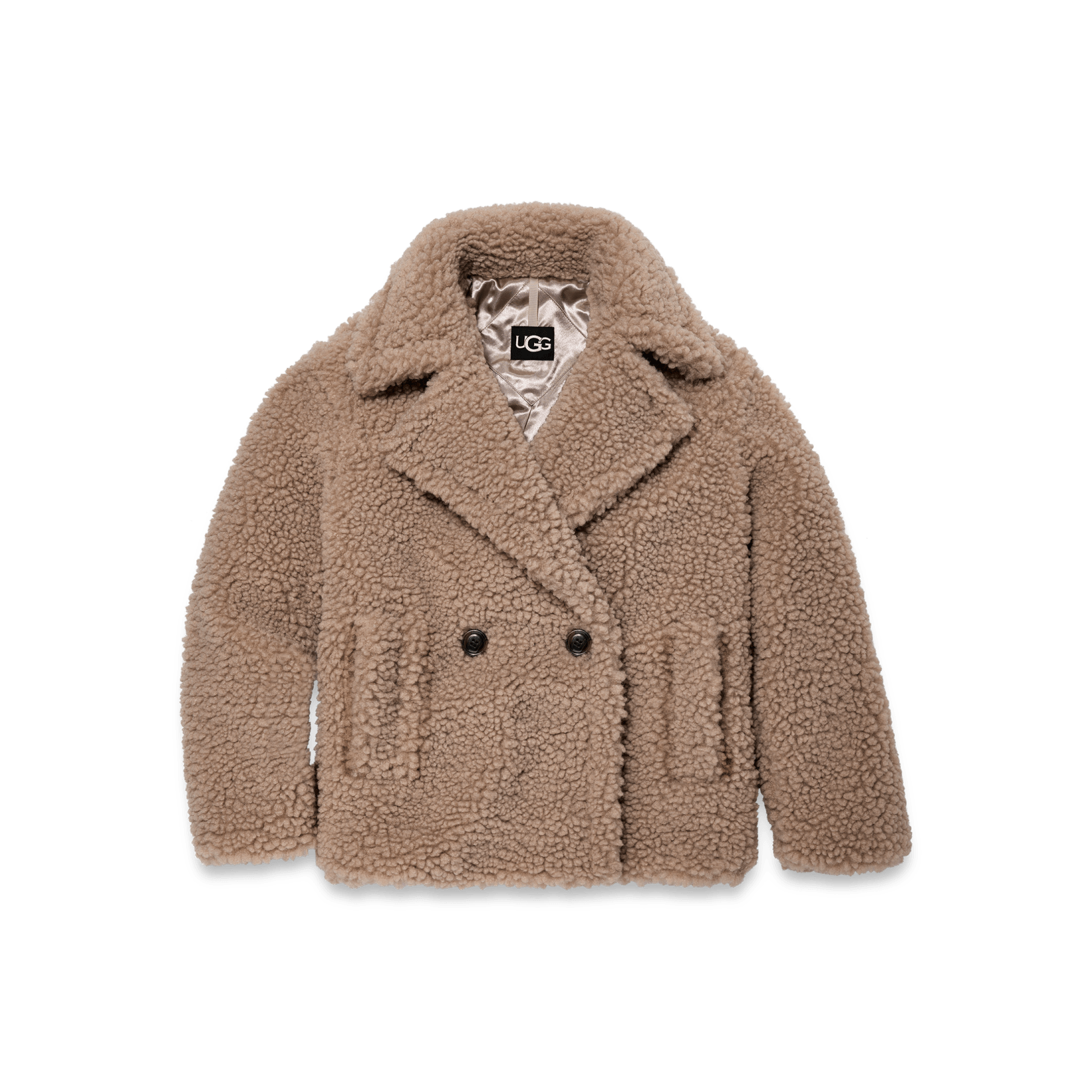 UGG®Kurzer Gertrude TeddymantelforWomen | UGG® Europe